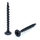 Coarse Thread Drywall Screws For Wood #2 Phillips Bugle Head Black Phosphating Drywall Screw - #6x25mm